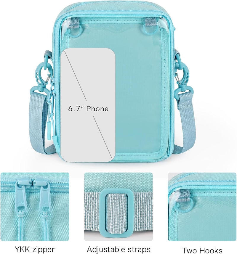STEAMEDBUN Ita Bag Crossbody Small Pin Display Bag with Insert - Image 5